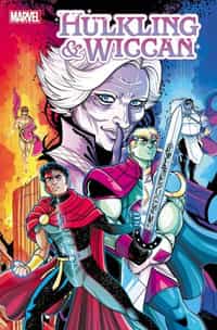 Hulkling and Wiccan #1 Variant Vecchio