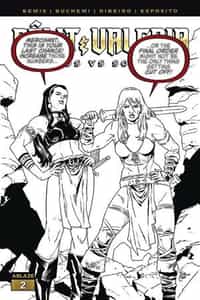 Belit and Valeria #2 Variant 25 Copy FOC Homage