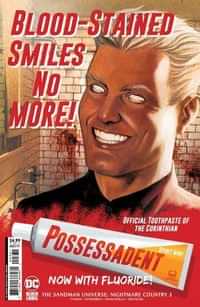 Sandman Universe Nightmare Country #3 Variant 25 Copy Cardstock Dave Johnson