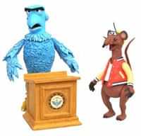 Muppets AF Figure Set Sam The Eagle and Rizzo The Rat