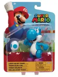 Super Mario 4inch AF Light-Blue Yoshi