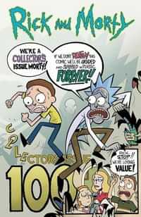 Rick And Morty #100 CVR A Troy Little