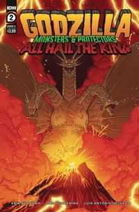 Godzilla Monsters and Protectors All Hail The King #2 CVR A Schoening