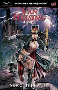 Van Helsing Annual Sins Of The Father CVR A Vitorino
