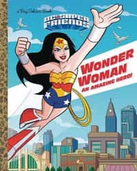 DC Super Friends HC Little Golden Book Wonder Woman