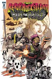 Tmnt Bebop Rocksteady Hit the Road #2 CVR B Weaver