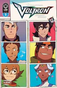 Voltron Legendary Defender #3 CVR B Carreon