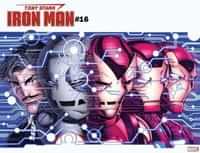 Tony Stark Iron Man #16 Variant Bradshaw Immortal Wraparound