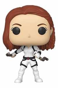 Funko Pop Black Widow Black Widow White Suite