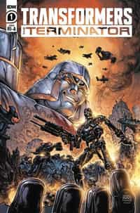 Transformers Vs Terminator #1 Variant 10 Copy
