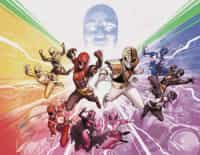 Mighty Morphin Power Rangers #50 CVR C Foil Wraparound