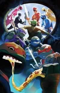 Power Rangers Teenage Mutant Ninja Turtles #5 CVR F FOC Mundo