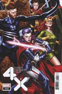 X-men Fantastic Four #4 Variant Brooks Connecting