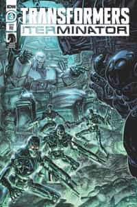 Transformers Vs Terminator #3 Variant 10 Copy Williams