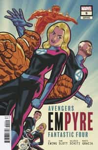 Empyre #5 Variant Michael Cho FF