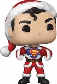 Funko Pop DC Holiday Superman with Sweater