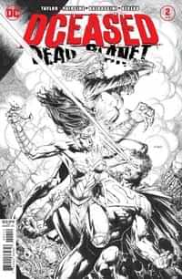Dceased Dead Planet #2 Second Printing David Finch BW