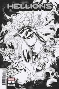 Hellions #4 Variant 25 Copy Gomez Sketch