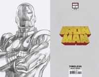 Iron Man #1 Variant 100 Copy Alex Ross Iron Man Timeless Virgin Sketch