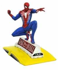 Marvel Gallery PVC Statue PS4 Spider-Man on Taxi