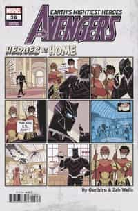 Avengers #36 Variant Gurihiru Heroes At Home Var