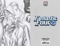 Fantastic Four #24 Variant 100 Copy Invisible Woman Timeless Virgin Sketch