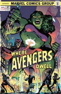 Avengers #37 Variant Rodriguez Where Avengers Dwell Horror