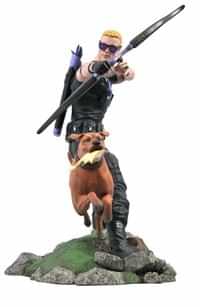 Marvel Gallery PVC Statue Hawkeye with Pizza Dog