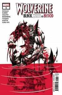 Wolverine Black White Blood #1