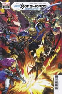 X Of Swords Destruction #1 Variant Larraz Connecting