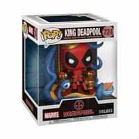 Funko Pop Marvel King Deadpool on Throne PX
