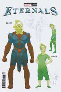 Eternals #1 Variant 10 Copy Ribic Design