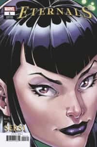 Eternals #1 Variant Nauck Headshot