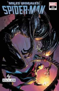 Miles Morales Spider-man #22 Variant Schiti Marvel Vs Alien