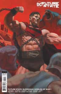 Future State Superman Worlds Of War #1 CVR B Cardstock Riccardo Federici