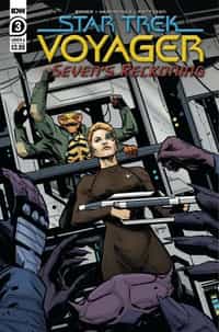 Star Trek Voyager Sevens Reckoning #3 CVR A Hernande