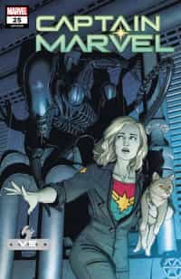 Captain Marvel #25 Variant Mckelvie Marvel Vs Alien