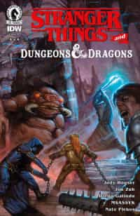 Stranger Things D and D Crossover #4 CVR A Gist