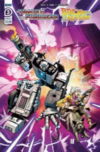 Transformers Back To Future #3 CVR A Juan Samu