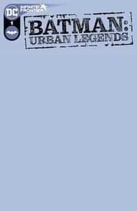 Batman Urban Legends #1 CVR D Blank
