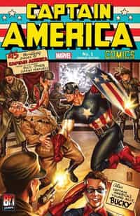Captain America Anniversary Tribute #1 Variant Brooks
