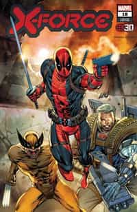 X-force #18 Variant Liefeld Deadpool 30th