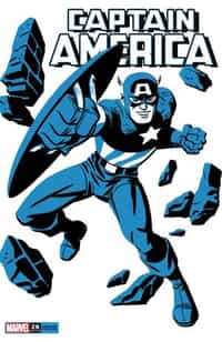 Captain America #28 Variant Michael Cho Captain America Two-tone