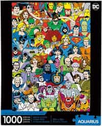 Aquarius Puzzle DC Comics Retro Cast 1000 piece