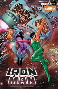 Iron Man #8 Variant Pacheco Reborn