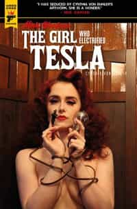 Minky Woodcock Girl Electrified Tesla #1 CVR C Photo
