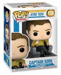 Funko Pop Star Trek Captain Kirk in Chair