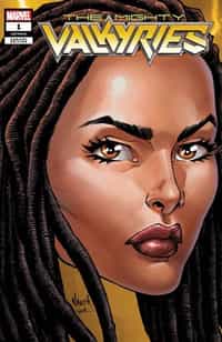Mighty Valkyries #1 Variant Nauck Headshot