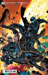 Batman Fortnite Zero Point #3 CVR B Cardstock Jim Lee And Scott Williams