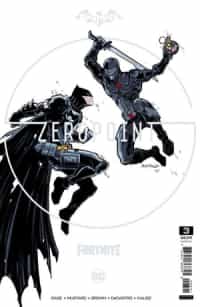 Batman Fortnite Zero Point #3 Variant Cardstock Donald Mustard